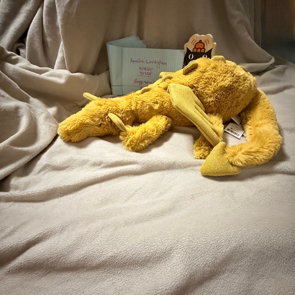NWT Jellycat Golden Dragon Large 20“ Authentic - VHTF! RETIRED